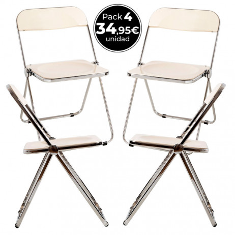 Pack 4 Chaises Tamy